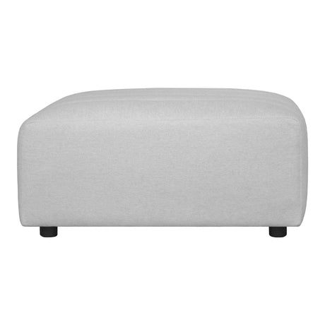 Lyric Beige Ottoman - Ornate Home