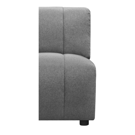Lyric Grey Slipper Chair - Ornate Home