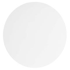 Lyric White Round Side Table - Ornate Home