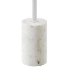 Lyric White Round Side Table - Ornate Home
