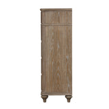 Lyris  Rustic Oak Chest - Ornate Home