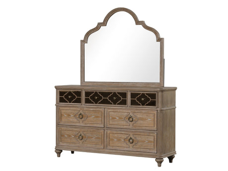 Lyris  Rustic Oak Dresser - Ornate Home