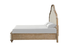 Lyris  Rustic Oak Eastern King Bed - Ornate Home