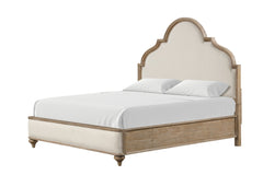 Lyris  Rustic Oak Queen 5 Piece Bedroom Set w/2 Nightstands - Ornate Home