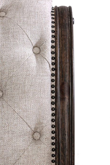 Lysandra Rustic Natural Tone/Beige 5 Pc. Queen Bedroom Set w/ Chest - Ornate Home