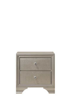 Lyssa Champagne LED Panel Youth Bedroom Set - Ornate Home