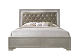 Lyssa Champagne LED Panel Bedroom Set - Ornate Home