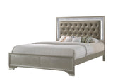 Lyssa Champagne LED Panel Bedroom Set - Ornate Home