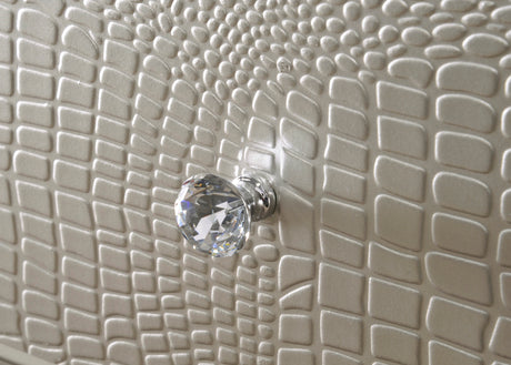 Lyssa Champagne LED Panel Youth Bedroom Set - Ornate Home