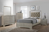 Lyssa Champagne LED Panel Youth Bedroom Set - Ornate Home
