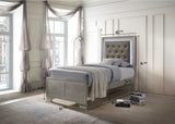 Lyssa Champagne LED Panel Youth Bedroom Set - Ornate Home