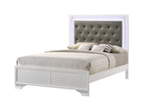 Lyssa Frost LED Panel Bedroom Set - Ornate Home