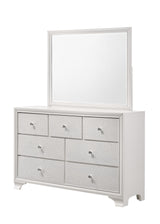 Lyssa Frost/Oat LED Panel Bedroom Set - Ornate Home
