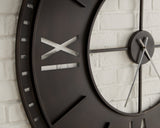 Lytle Antique Brown Wall Clock (Online Special Price) - Ornate Home