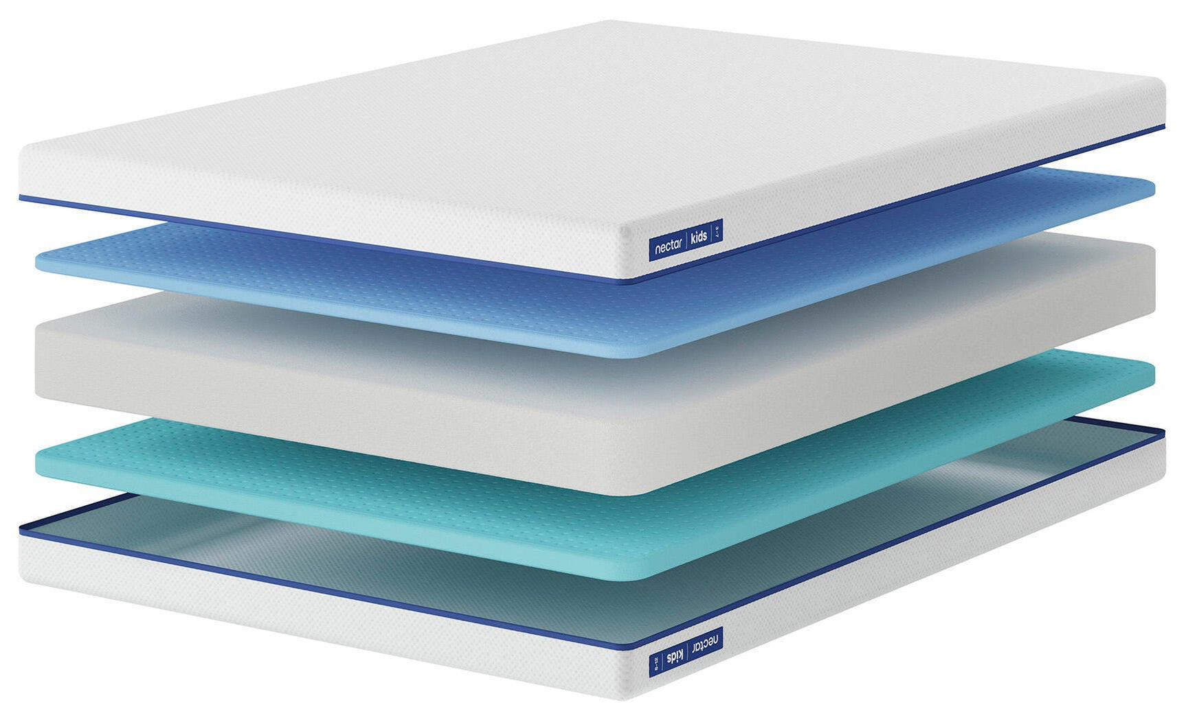 Nectar Foam Kids White Full Mattress
