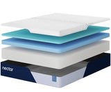 Nectar Classic Memory Foam White 2 Twin XL Mattresses
