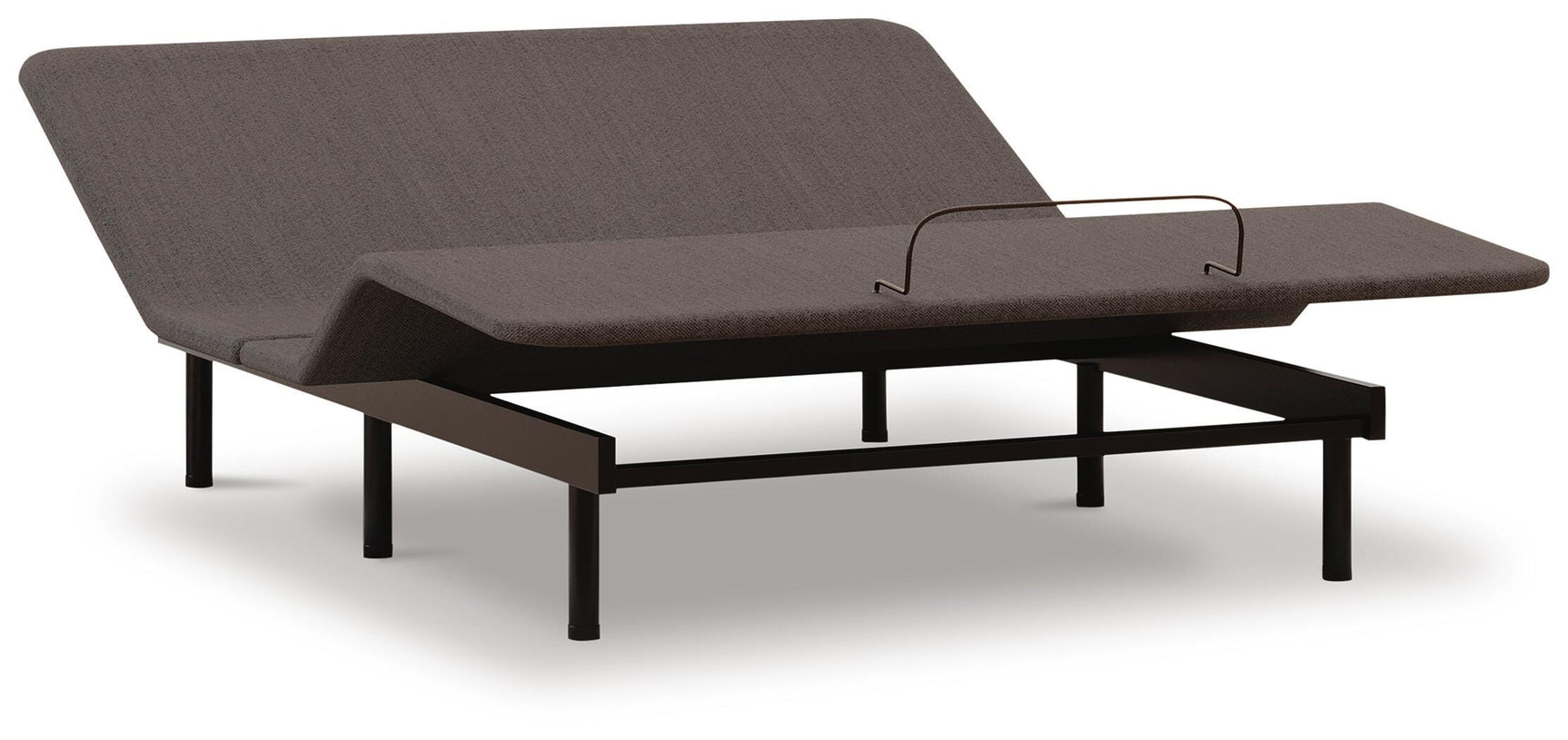 Head/Foot Model - Good Charcoal Gray Cal King Adjustable Base (Online Special Price)