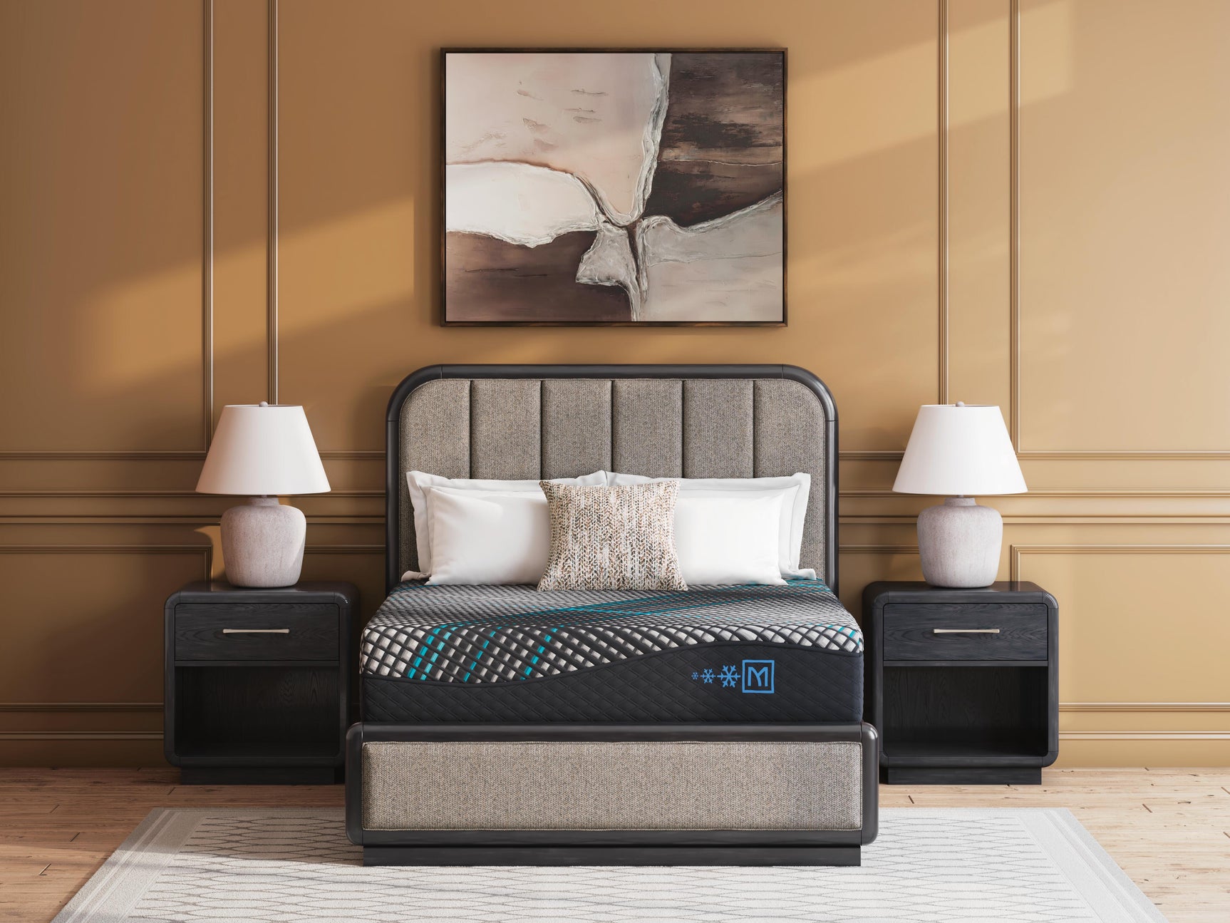 Millennium 2.0 Hybrid 14 Inch Black Full Mattress