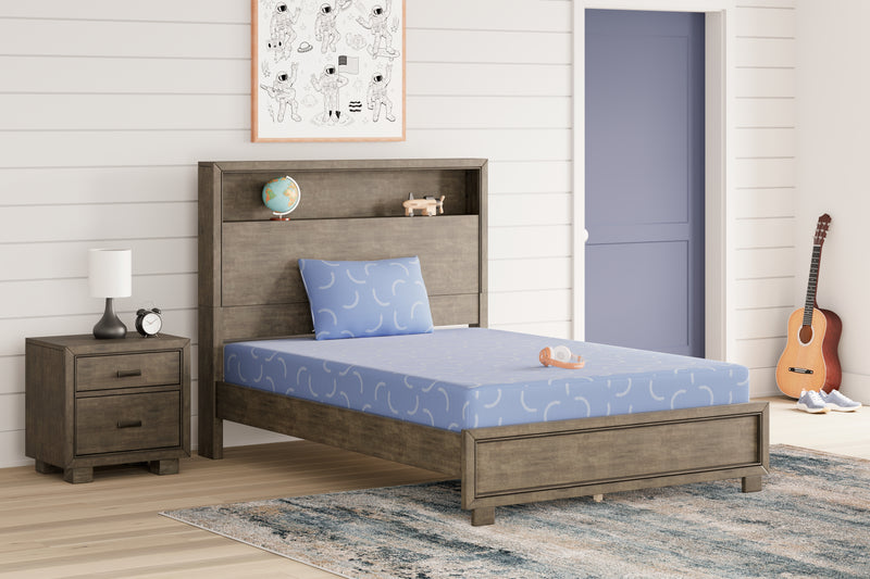 iKidz Ocean Blue Twin Mattress and Pillow - Ornate Home