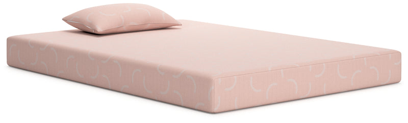 iKidz Coral Coral Twin Mattress and Pillow - Ornate Home