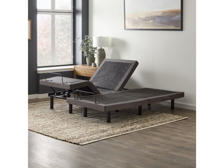 M455- Charcoal Full Adjustable-Bed-Base - Ornate Home