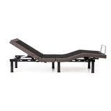 M555 Charcoal Split Queen Adjustable Base - Ornate Home