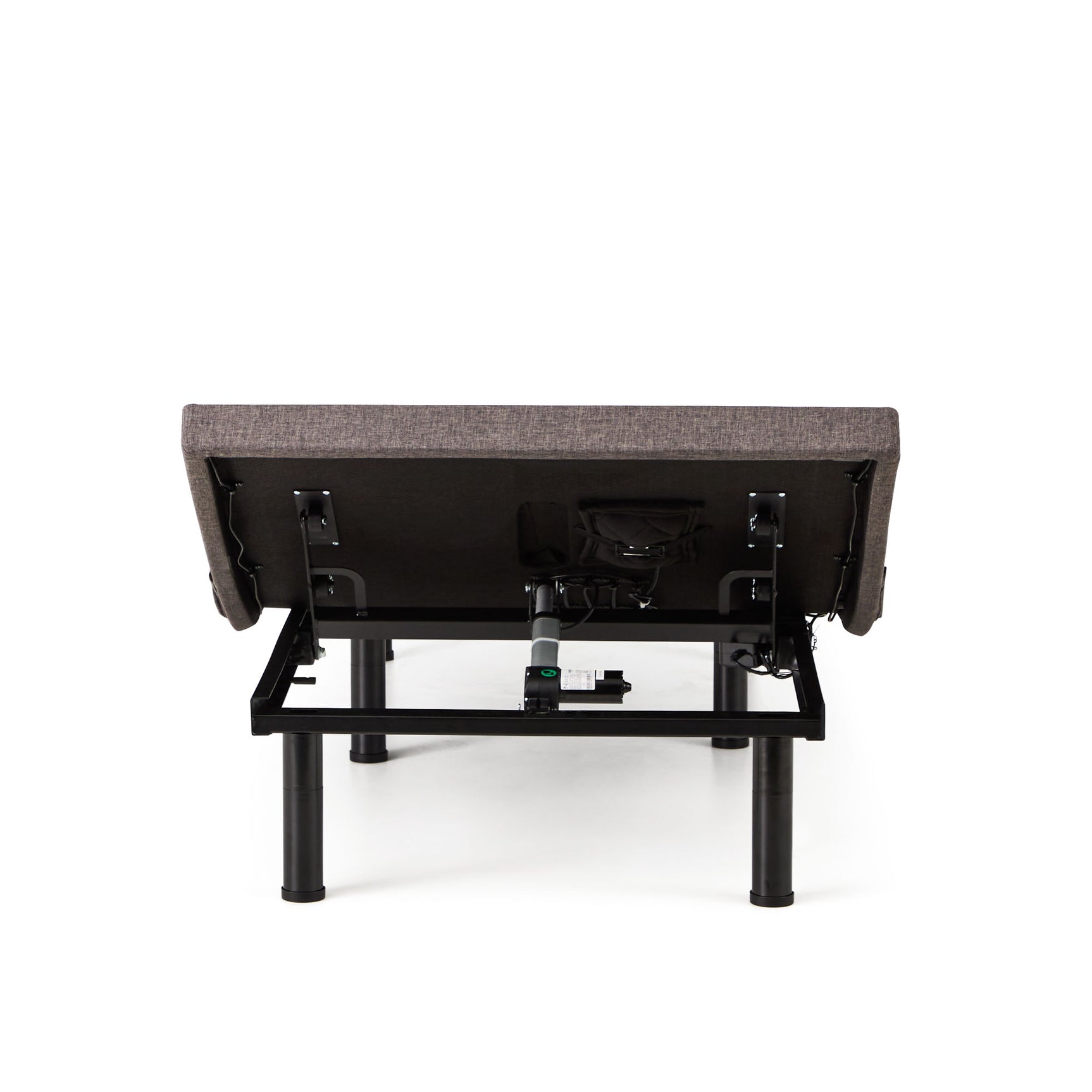 M555 Charcoal Split Queen Adjustable Base - Ornate Home