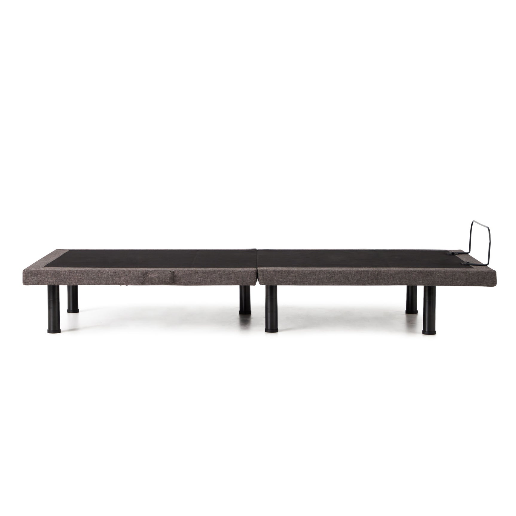 M555 Charcoal Split Queen Adjustable Base - Ornate Home