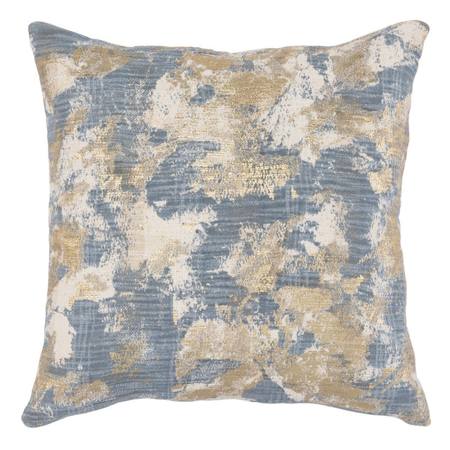 MA Luciana Rain Blue 22x22 Throw Pillow - Ornate Home