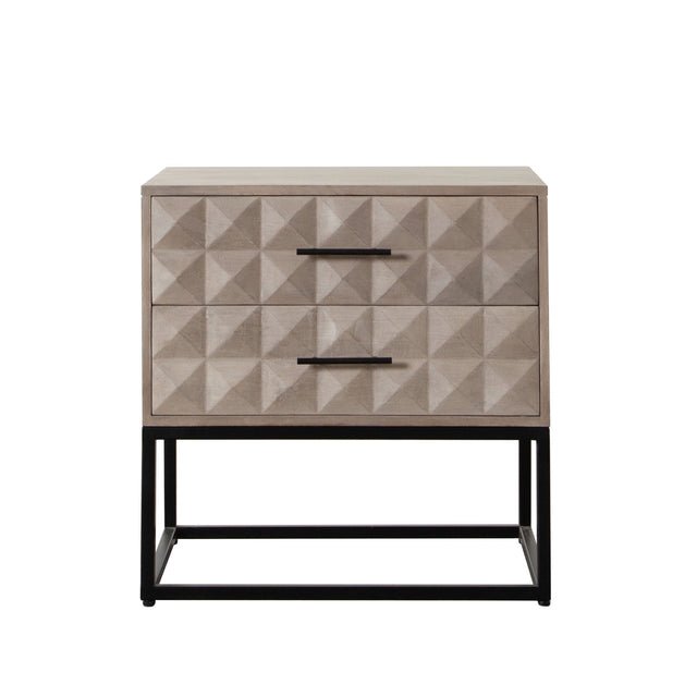 Madera Ash Nightstand - Ornate Home