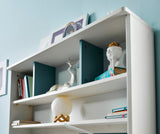 Marin Light Blue/White Study Desk With Top Module