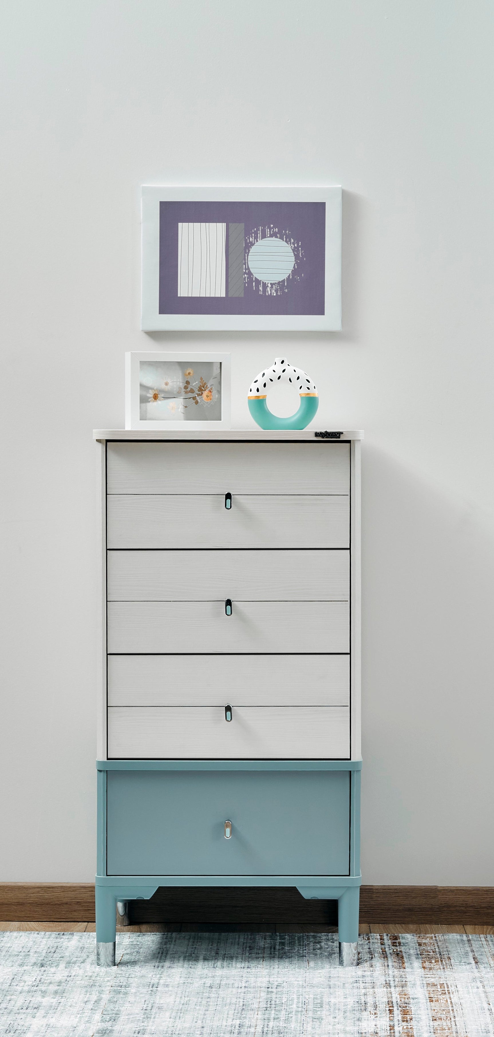 Marin Light Blue/White Chest