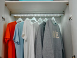 Marin Light Blue/White 3 Door Wardrobe
