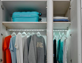 Marin Light Blue/White 3 Door Wardrobe