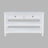 Westport White Sofa Table