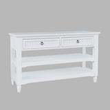 Westport White Sofa Table