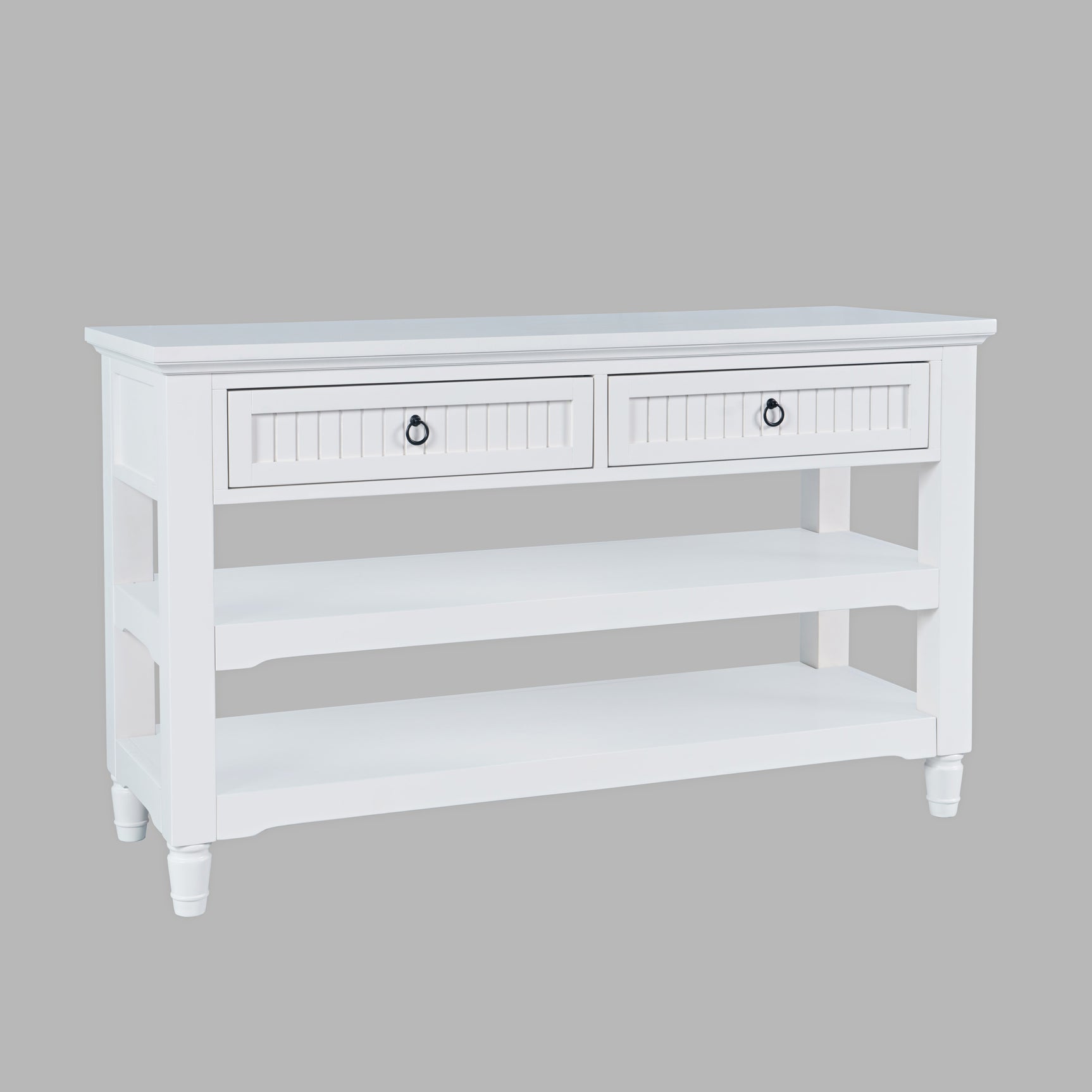 Westport White Sofa Table