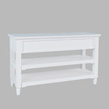 Westport White Sofa Table