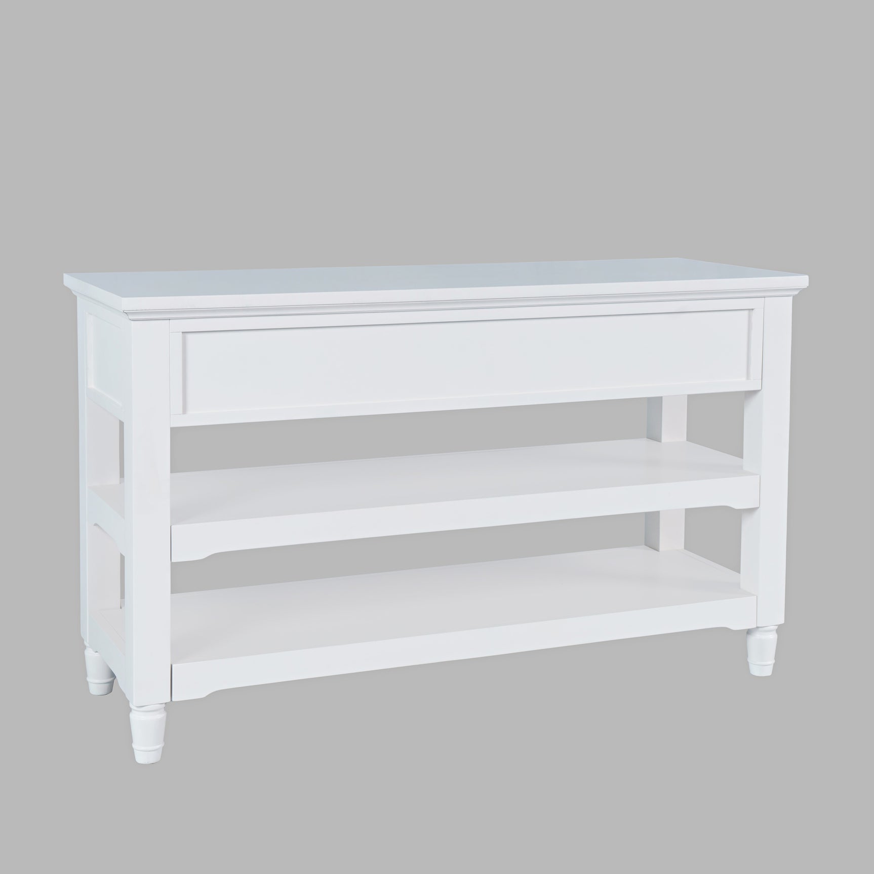 Westport White Sofa Table