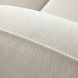 Micah Ivory Fabric 3-Pc Sectional - Ornate Home