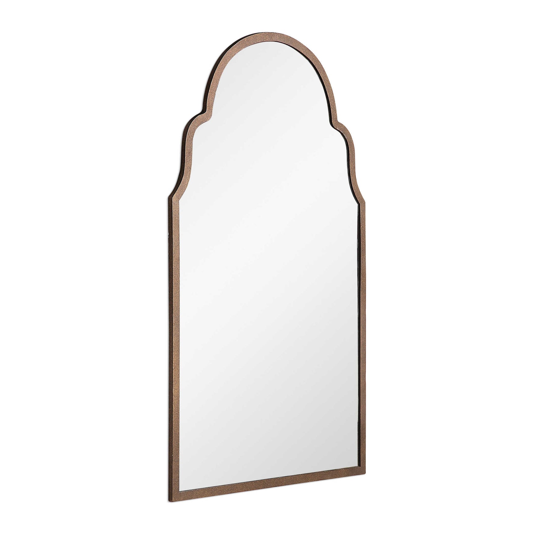 Brayden Brown Arch Metal Mirror