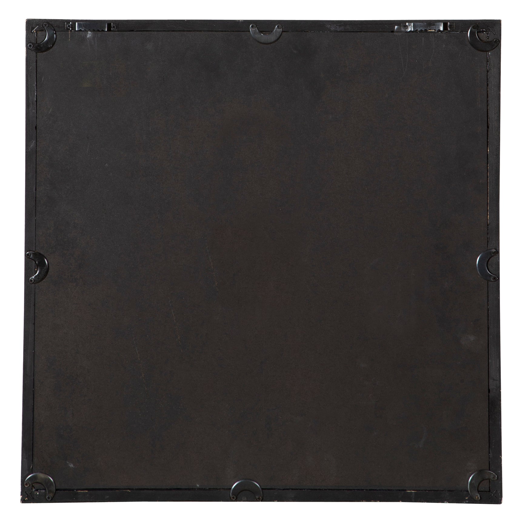 Saragano Brown/Gray/Woodtone Square Mirrors (Set of 2)