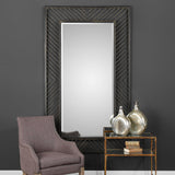 Karel Black/Bronze Chevron Mirror