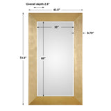 Chaney Gold Mirror