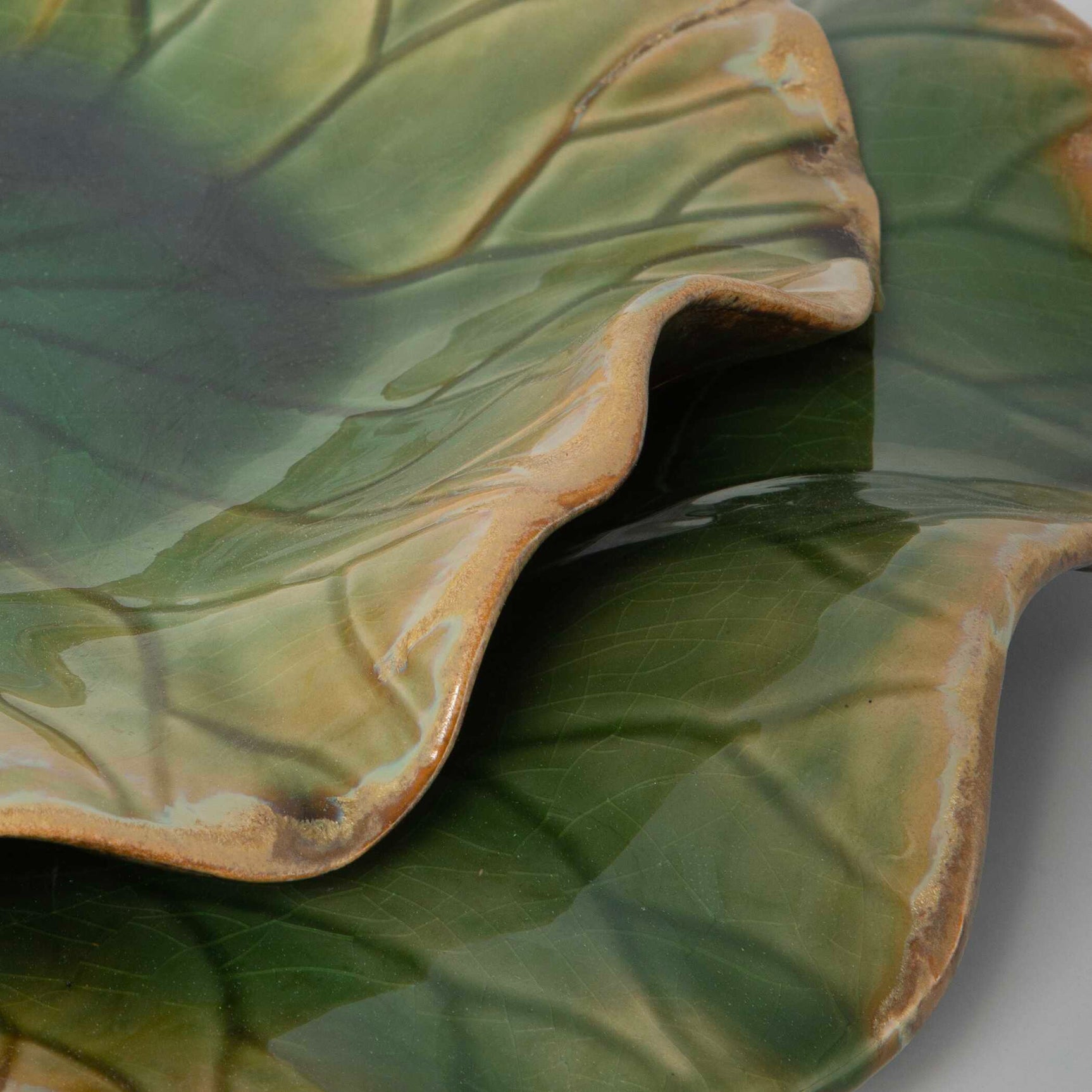 Abella Green Ceramic Wall Decor (Set of 3)