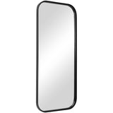 Concord Black Tall Iron Mirror