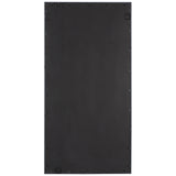 Rousseau Black Iron Window Mirror