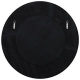 Repose Whitewash Round Mirror