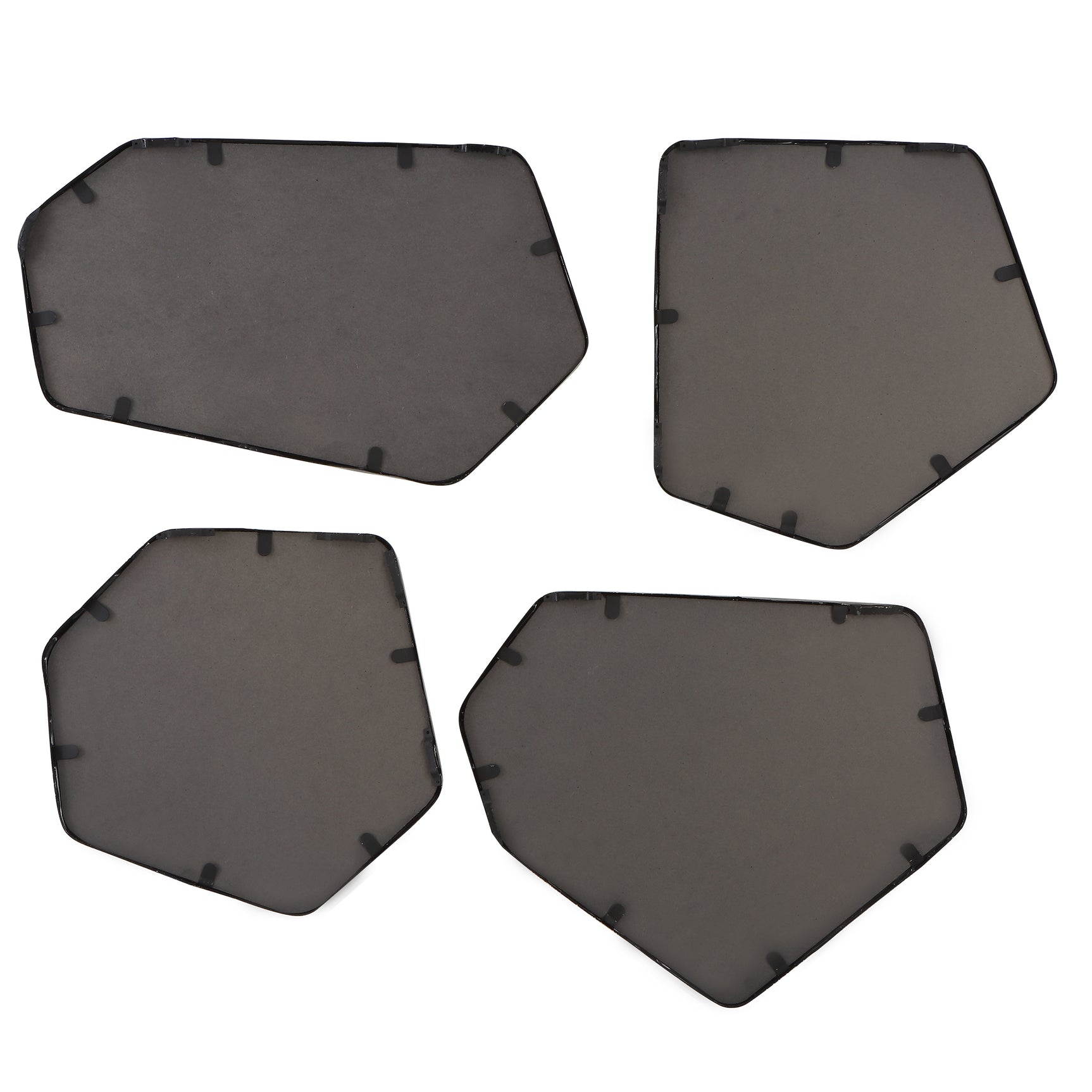 Linneah Black Mirrors (Set of 4)