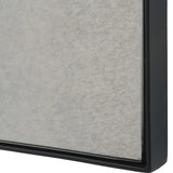 Puzzle Piece Black Oversized Mirror